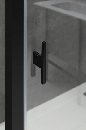 Душевая дверь Allen Brau Priority 3.31003.BBA 90 черный браш