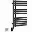 Полотенцесушитель электрический Boheme Venturo 721-B 93,8х50 см черный - фото 1