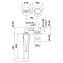 Смеситель для ванны Webert One-B NB830606015 хром - фото 2