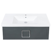 Тумба под раковину La Fenice Cubo FNC-01-CUB-G-100 Grigio серый матовый