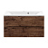 Тумба с раковиной Vincea Mia VMC-2MA900RW 90 подвесная, 2 выкатных ящика, R.Wood