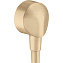 Шланговое подключение Hansgrohe Fixfit 27454140 шлифованная бронза