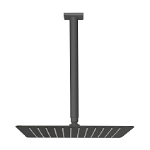 Верхний душ Cezares CZR-B-TDDQ-30/30-NOP черный матовый