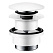 Донный клапан для раковины Hansgrohe 50100700 Push-Open белый матовый
