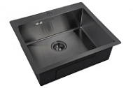 Мойка кухонная Zorg Inox Pvd PVD 5951 GRAFIT графит