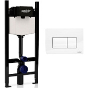 Система инсталляции с кнопкой смыва Valsir KIT P1 WG VS0853202 белый глянцевый