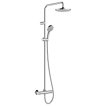 Душевая стойка Hansgrohe Vernis Shape 26318000 с термостатом, хром