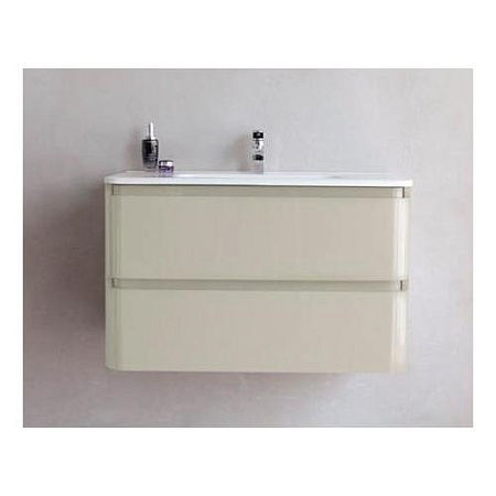 Тумба для комплекта BelBagno Energia BB600FCC-BB1460L/TL 60 tortora lucido, подвесная, 2 ящика