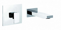 Смеситель Remer Qubica Design QD15C для раковины, хром Смеситель Remer Qubica Design QD15C для раковины, хром
