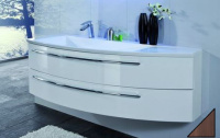 Тумба с раковиной Puris Crescendo 120 R орех дийон