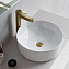 Раковина накладная BelBagno BB1342H300 39x39x13 белый - фото 2