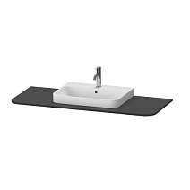 Столешница Duravit Happy D.2 Plus HP031KM8080 130 графит суперматовый