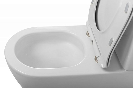 Унитаз-компакт BelBagno Sfera-r BB2141CP-TOR безободковый и смывом Торнадо