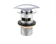 Донный клапан для раковины Cezares CZR-SCQ2-01 с переливом, хром