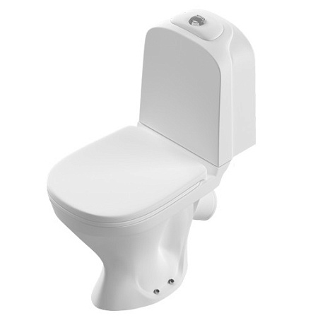 Унитаз-компакт Sanita Luxe CLASSIC SL T CSCSLCC01070611 белый
