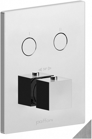 Смеситель Paffoni Compact Box CPT518ST для душа, сталь