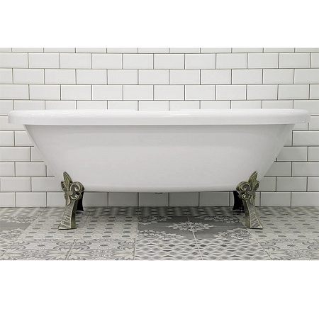 Акриловая ванна Radomir Леонесса 1-01-4-0-9-138 175х80 на ножках "лилия" Bronze