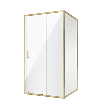 Душевой уголок Niagara Nova NG-42-9AG-A80G 90x80x190 стекло прозрачное/профиль холодное золото