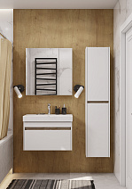 Мебель для ванной Aquaton Марти 1A267501MY010 70 белый глянец/дуб эндгрейн