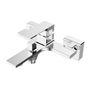 Смеситель Orange Lutz M04-100cr для ванны с душем, хром