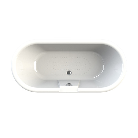 Акриловая ванна Radomir Леонесса 1-01-2-0-9-138 175х80 на ножках "лилия" Chrome