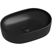 Раковина накладная Ceramica Nova Element CN6047MB 60x41.5x13.5 черный матовый