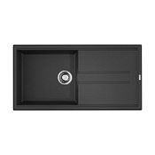 Кухонная мойка Omoikiri Tedori 100-BL 51x100x20 черный