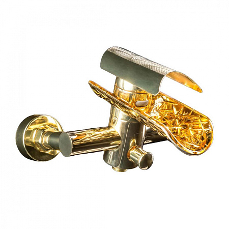 Смеситель Boheme Hypnose 233-G для ванны с душем, золото