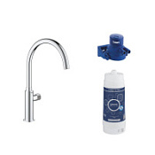 Кран Grohe Blue Pure Mono 119710 для кухонной мойки для подачи фильтрованной воды, хром Кран Grohe Blue Pure Mono 119710 для кухонной мойки для подачи фильтрованной воды, хром