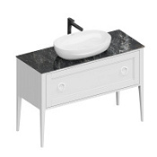 Тумба с раковиной Kerama Marazzi Plaza Classic Neo PL.CN.120.1+1\WHT.M 120 белый матовый