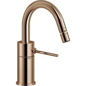 Смеситель Nobili Velis VE125139/3RCP для биде, красное золото