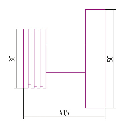 Вешалка Сунержа Без серии 00-3005-0000 без покрытия