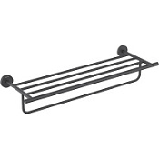 Полотенцедержатель Aquatek Оберон AQ4215MB черный матовый