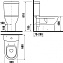 Унитаз-компакт Jika Mio 8237160000001 нижний подвод - фото 4