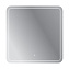 Зеркало Cezares Duet CZR-SPC-DUET-800-800-LED-TCH 80x80x3