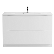 Тумба с раковиной BelBagno Marino MARINO-1200-2C-PIA-BL-P 120 bianco lucido