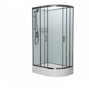 Душевая кабина Frank F412/1L Brilliant 120*80 без крыши, хром Душевая кабина Frank F412/1L Brilliant 120*80 без крыши, хром