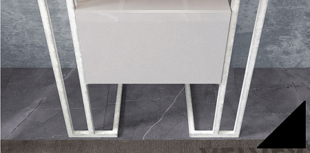 Металлические напольные конструкции Velvex Gelou 40 black