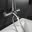 Душевая стойка AQG Wind Blu SQ 20WBC25OLB02 хром - фото 2