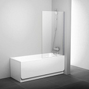 Шторка на ванну Ravak Pivot PVS1-80 79840100Z1 белый Шторка на ванну Ravak Pivot PVS1-80 79840100Z1 белый