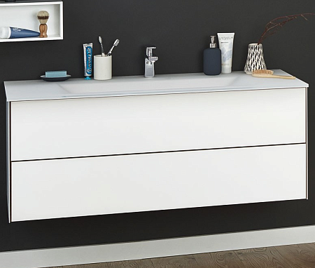 Мебель для ванной Puris Ice line 120 белая