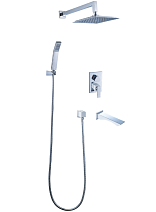 Душевой комплект Lemark Contest LM5822CW Душевой комплект Lemark Contest LM5822CW