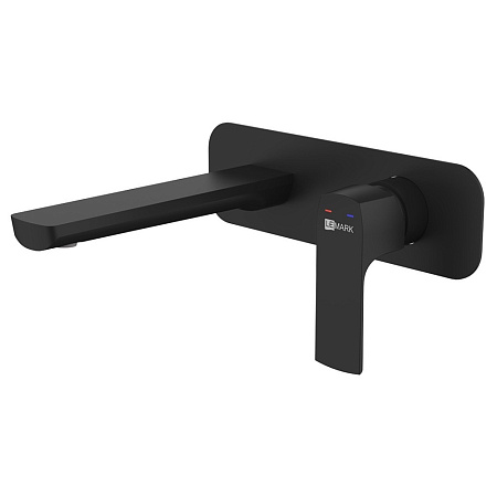 Смеситель Lemark Ursus LM7226BL для раковины, черный