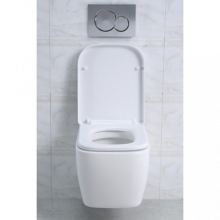 Унитаз подвесной BelBagno Veneto BB132CH белый