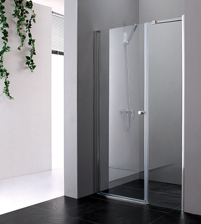 Душевая дверь в нишу Cezares Elena ELENA-B-11-100+60-C-Cr  прозрачное стекло