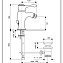 Смеситель Emmevi Tiffany 6004NC для биде, черный/хром - фото 2