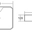 Раковина накладная BelBagno BB1387 37.5x50x13.5 белый - фото 4