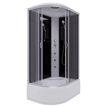 Душевая кабина Niagara Classic NG-2510-14RG 120x80x215 стекло тонированное/профиль серебро Душевая кабина Niagara Classic NG-2510-14RG 120x80x215 стекло тонированное/профиль серебро