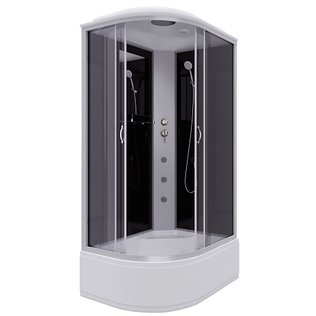 Душевая кабина Niagara Classic NG-2510-14RG 120x80x215 стекло тонированное/профиль серебро