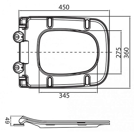 Унитаз подвесной BelBagno Sela BB3201CHR-MB черный матовый